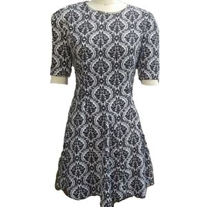 RETRO funky Fashion Union print dress size XS